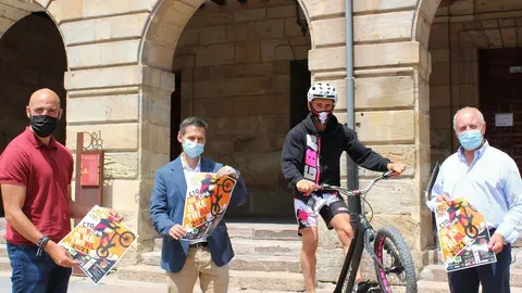 Presentaci&oacute;n del Campeonato de Europa de Bike Trial.