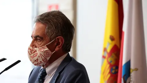 El presidente de Cantabria, Miguel &Aacute;ngel Revilla
