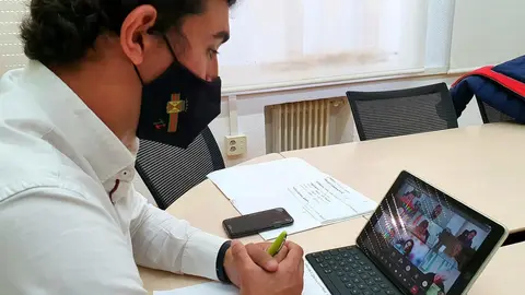 El concejal de Deportes, Nacho Gonz&aacute;lez