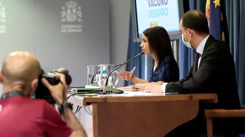 Rueda de prensa de Sanidad para informar sobre la pandemia de Covid-19