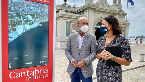 Gema Igual y Javier L&oacute;pez Marcano