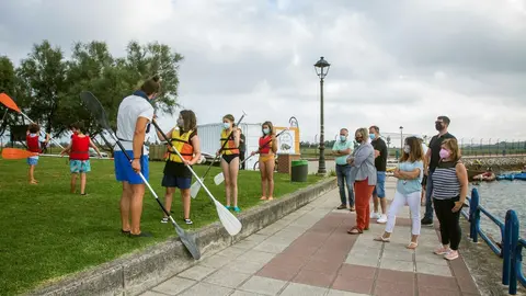 Participantes del programa 'Abierto en vacaciones'.