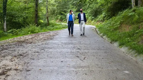 El Consejero De Desarrollo Rural, Ganader&iacute;a, Pesca, Alimentaci&oacute;n Y Medio Ambiente,&nbsp;Guillermo Blanco, Visita La Mejora De Una Pista Forestal Y De La Campa De Ucieda.