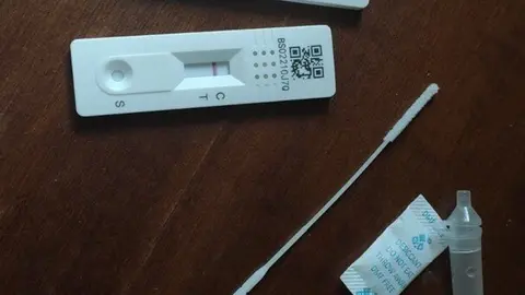 Test de ant&iacute;genos contra la COVID-19, de los que se venden en farmacias