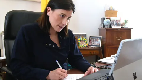 Archivo - La alcaldesa de Santander, Gema Igual