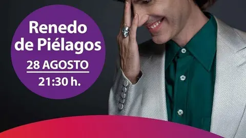 Cartel del concierto de Coti en Renedo de Pi&eacute;lagos