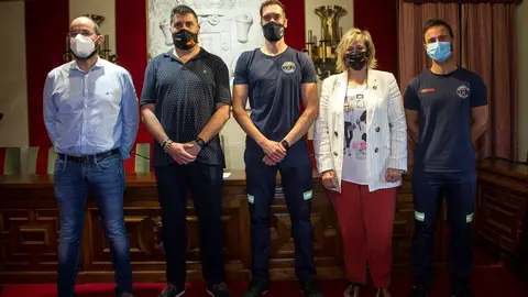 Toma posesi&oacute;n nuevo bombero de Camargo