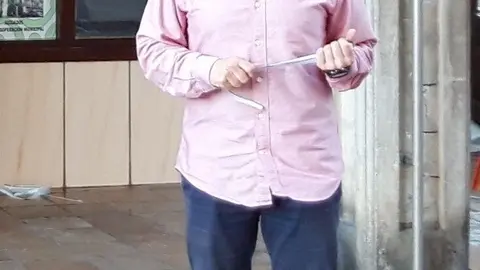 El concejal de Medio Ambiente de Santo&ntilde;a, Fernando Palacio