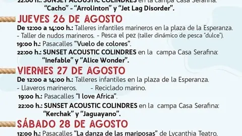 Programa de San Gin&eacute;s en Colindres