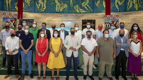 El Vicepresidente Y Consejero De Universidades, Igualdad, Cultura Y Deporte, Pablo Zuloaga, Presenta El Rally Blendio Memorial Cristian L&oacute;pez En El Palacio De Festivales.