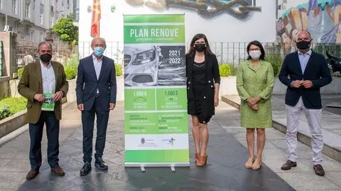 El consejero de Industria, Javier L&oacute;pez Marcano, en la presentaci&oacute;n de las ayudas del Plan Renove