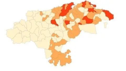 Archivo - Mapa del 'sem&aacute;foro Covid'