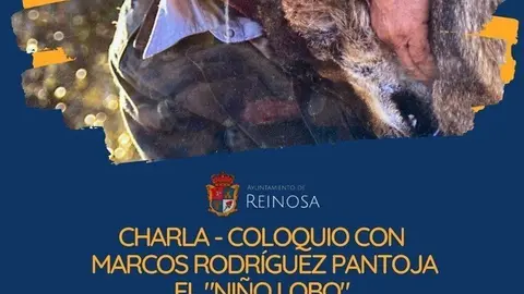 Cartel de la charla del 'ni&ntilde;o lobo'