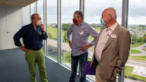 El consejero de Industria, Turismo, Innovaci&oacute;n, Transporte y Comercio,&nbsp;Javier L&oacute;pez Marcano,&nbsp;recibe al alcalde de Voto