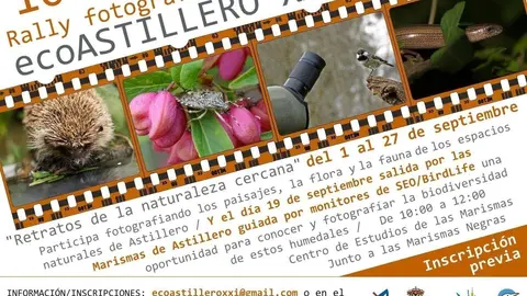 Cartel del Rally Fotogr&aacute;fico ecoASTILLERO XXI