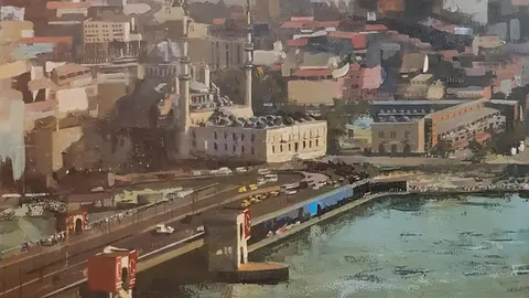 Pintura de Francisco Mart&iacute;nez Paso