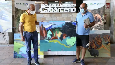 Entrega de premios del I Concurso de Pintura al Aire Libre de Cab&aacute;rceno