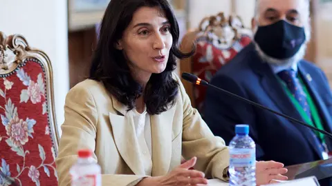 La ministra de Justicia, Pilar Llop, interviene en la inauguraci&oacute;n del curso 'La presencia de la Psicolog&iacute;a en el sistema p&uacute;blico educativo, de salud y servicios sociales' en la Universidad Internacional Men&eacute;ndez Pelayo (UIMP)