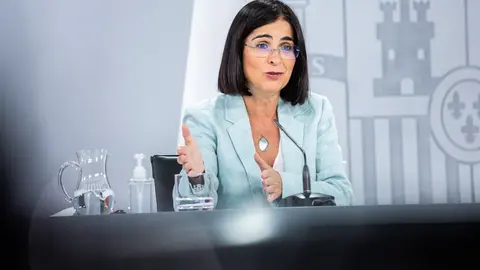 La ministra de Sanidad, Carolina Darias.