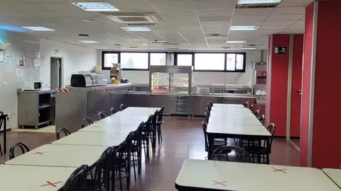 Cafeter&iacute;a de personal del hospital Sierrallana