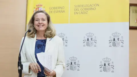 La vicepresidenta para Asuntos Econ&oacute;micos y Transformaci&oacute;n Digital del Gobierno de Espa&ntilde;a, Nadia Calvi&ntilde;o.
