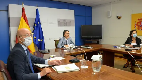 El secretario general de Agricultura y Alimentaci&oacute;n, Fernando Miranda, se re&uacute;ne por videoconferencia con representantes de las CCAA