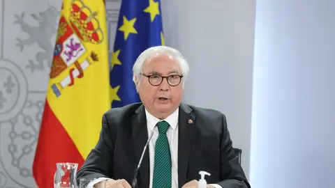 El ministro de Universidades, Manuel Castells