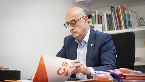 Archivo - El coordinador de Cs en Cantabria, F&eacute;lix &Aacute;lvarez.