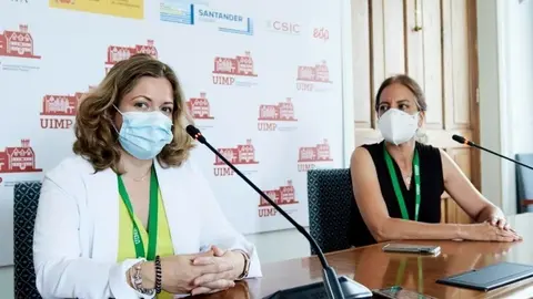 Archivo - Mar&iacute;a Sonsoles Guti&eacute;rrez de la Pe&ntilde;a, directora de la Escuela de la Inspecci&oacute;n de Trabajo y Seguridad Social e Irene Mar&iacute;n Luengo, subdirectora general para la coordinaci&oacute;n del sistema de Inspecci&oacute;n de Relaciones Laborales