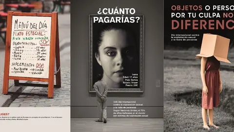 Propuestas presentadas para dise&ntilde;ar una imagen de campa&ntilde;a del D&iacute;a Internacional Contra la Explotaci&oacute;n Sexual