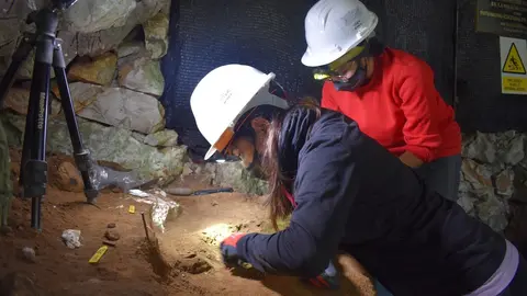 Estudio arqueol&oacute;gico cueva Chuf&iacute;n