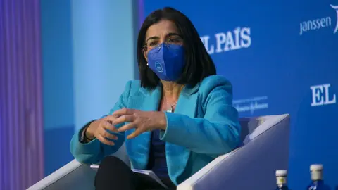 Carolina Darias, ministra de Sanidad del Gobierno de Espa&ntilde;a.