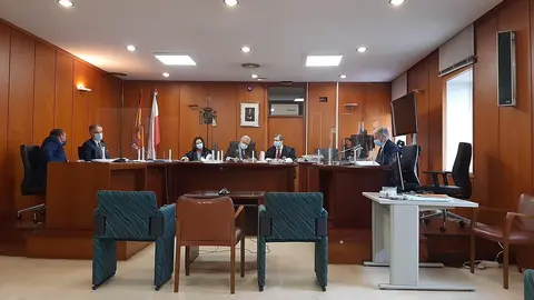 Archivo - Secci&oacute;n Tercera Audiencia Provincial. Jucio a un polic&iacute;a local de Santander acusado de falsificar un documento para evitar una multa