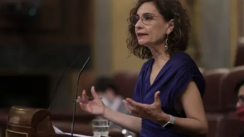 Archivo - La ministra de Hacienda y Funci&oacute;n P&uacute;blica, Mar&iacute;a Jes&uacute;s Montero.