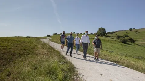 El consejero de Desarrollo Rural, Ganader&iacute;a, Pesca, Alimentaci&oacute;n y Medio Ambiente, Guillermo Blanco, realiza una visita institucional a Villafufre