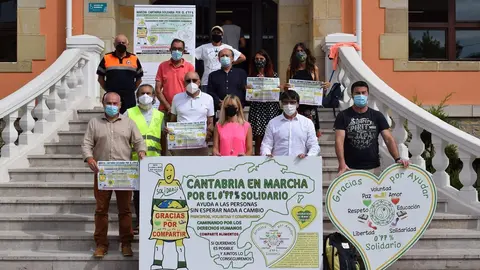 Presnetaci&oacute;n de la Marcha Solidaria por el 0,77% de este domingo