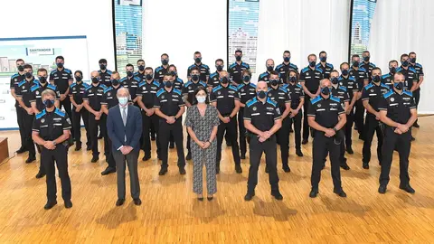 Toma de posesi&oacute;n de los 36 nuevos polic&iacute;as locales