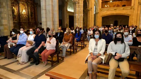 Misa en la catedral de Santander por el primer aniversario de la muerte de Vital Alsar