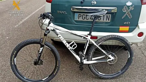 Bicicleta robada y recuperada en la operaci&oacute;n