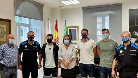 Toma de posesi&oacute;n de los tres nuevos agentes de la Polic&iacute;a Local