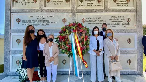 Homenaje a Vital Alsar en el Pante&oacute;n de los Ilustres de Ciriego