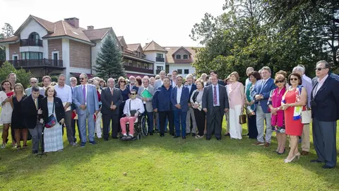 Archivo - Encuentro de Casas de Cantabria celebrado en 2018 en Puente Viesgo