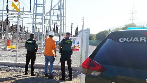 Subestaci&oacute;n de Astillero donde se cometi&oacute; el robo del cable