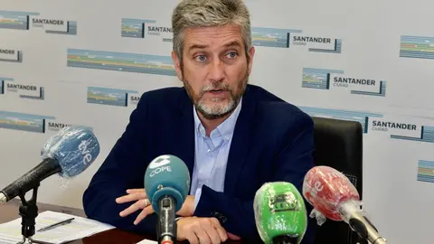 El portavoz de Cs en el Ayuntamiento de Santander,, Javier Cerut, en una foto de archivo