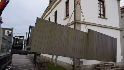 Obras en el Centro Cultural Quijano