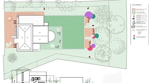 Plano centro c&iacute;vico cultural Fernando Ateca