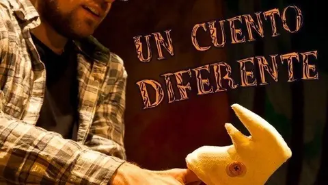 Cartel del teatro de t&iacute;teres 'Un cuento perfecto'