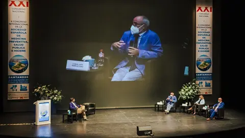 El consejero de Sanidad, Miguel Rodr&iacute;guez, participa en el debate final del XXI Congreso Nacional y X Internacional de la Sociedad Espa&ntilde;ola de Medicina Preventiva, Salud P&uacute;blica e Higiene.