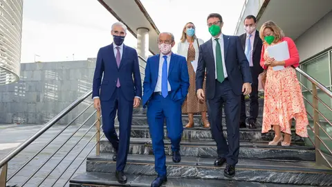 Los consejeros de Industria y los cl&uacute;steres de ener&iacute;a marina de Cantabria, Asturias y Galicia constituyen el Supercluster Atlantic Wind (SAW)