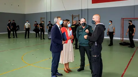 La Consejera De Presidencia, Interior, Justicia Y Acci&oacute;n Exterior, Paula Fern&aacute;ndez, Asiste A Uno De Los M&oacute;dulos De Formaci&oacute;n Del Curso B&aacute;sico De Polic&iacute;a Local En La Comandancia De La Guardia Civil De Pe&ntilde;acastillo